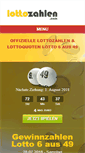 Mobile Screenshot of lottozahlen.com